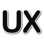 UX Stickers Logo - UX Sticker 001