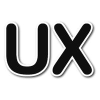 UX Stickers Logo - UX Sticker 001