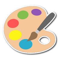 Paint Emoji - UX Sticker 002