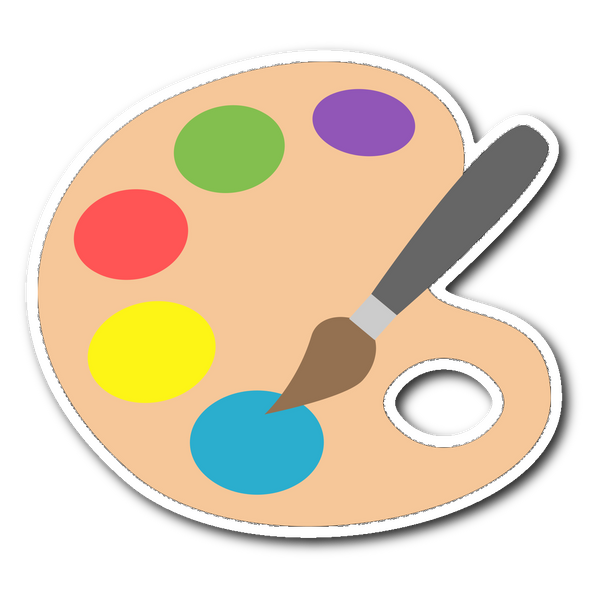 Paint Emoji - UX Sticker 002